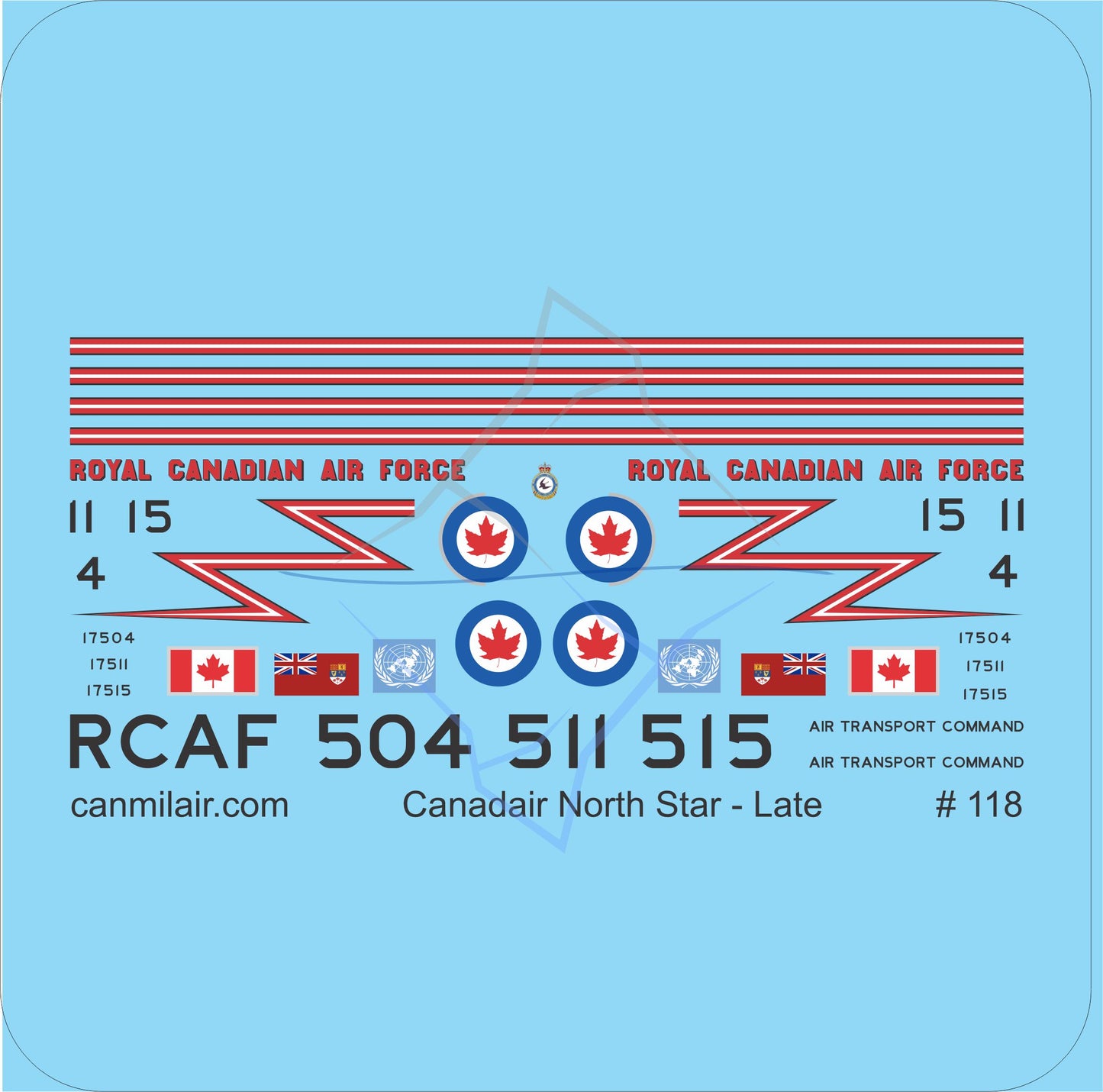 118 - Canadair Northstar - Late Markings