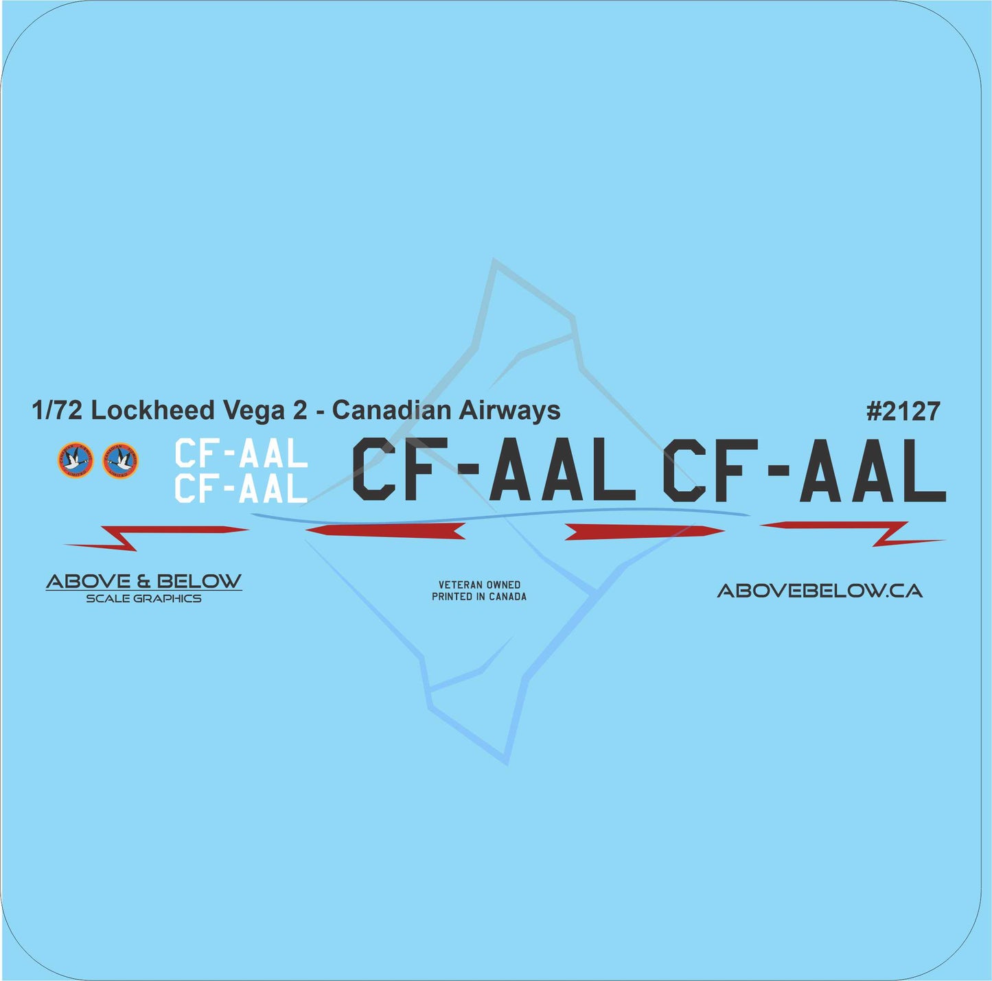 2127 - Lockheed Vega 2 - Canadian Airways