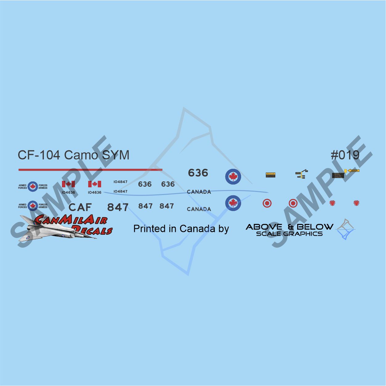 019 - Canadair CF-104 Starfighter - SYM 1980