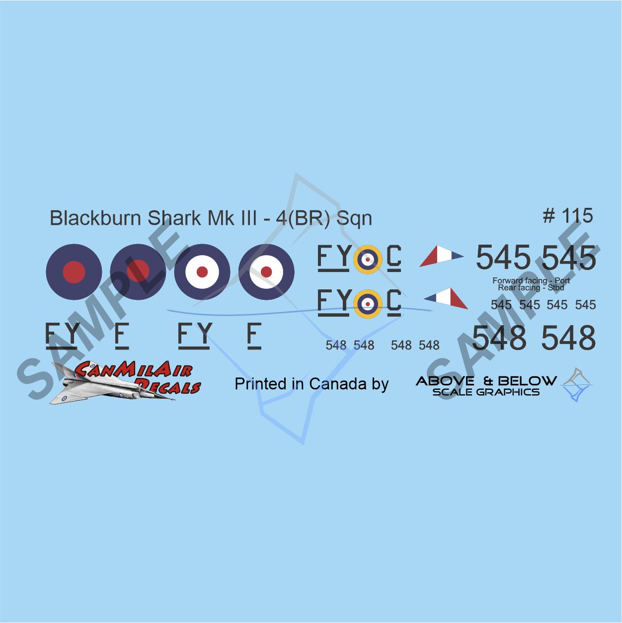 115 - Blackburn Shark III - 4(BR) Sqn Ucluelet (1941)
