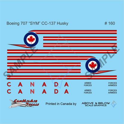 160 - Boeing CC-137 Husky - SYM Era Markings (1973-84)