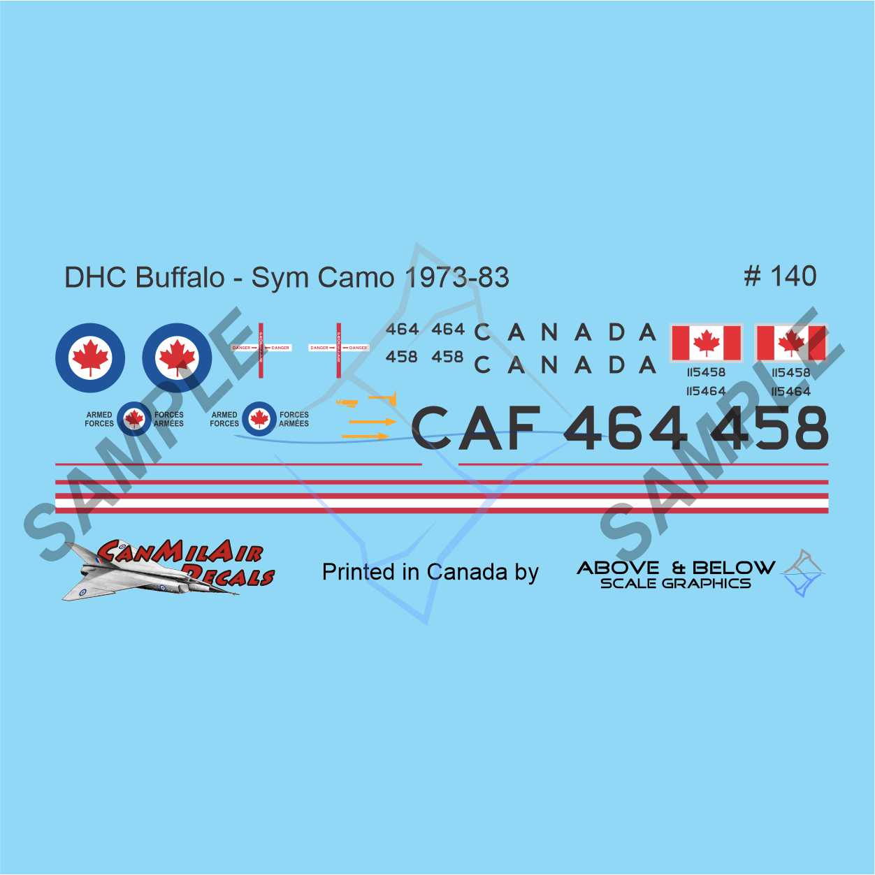 140 - DeHavilland Canada CC-115 Buffalo - SYM Camo (1973-83)