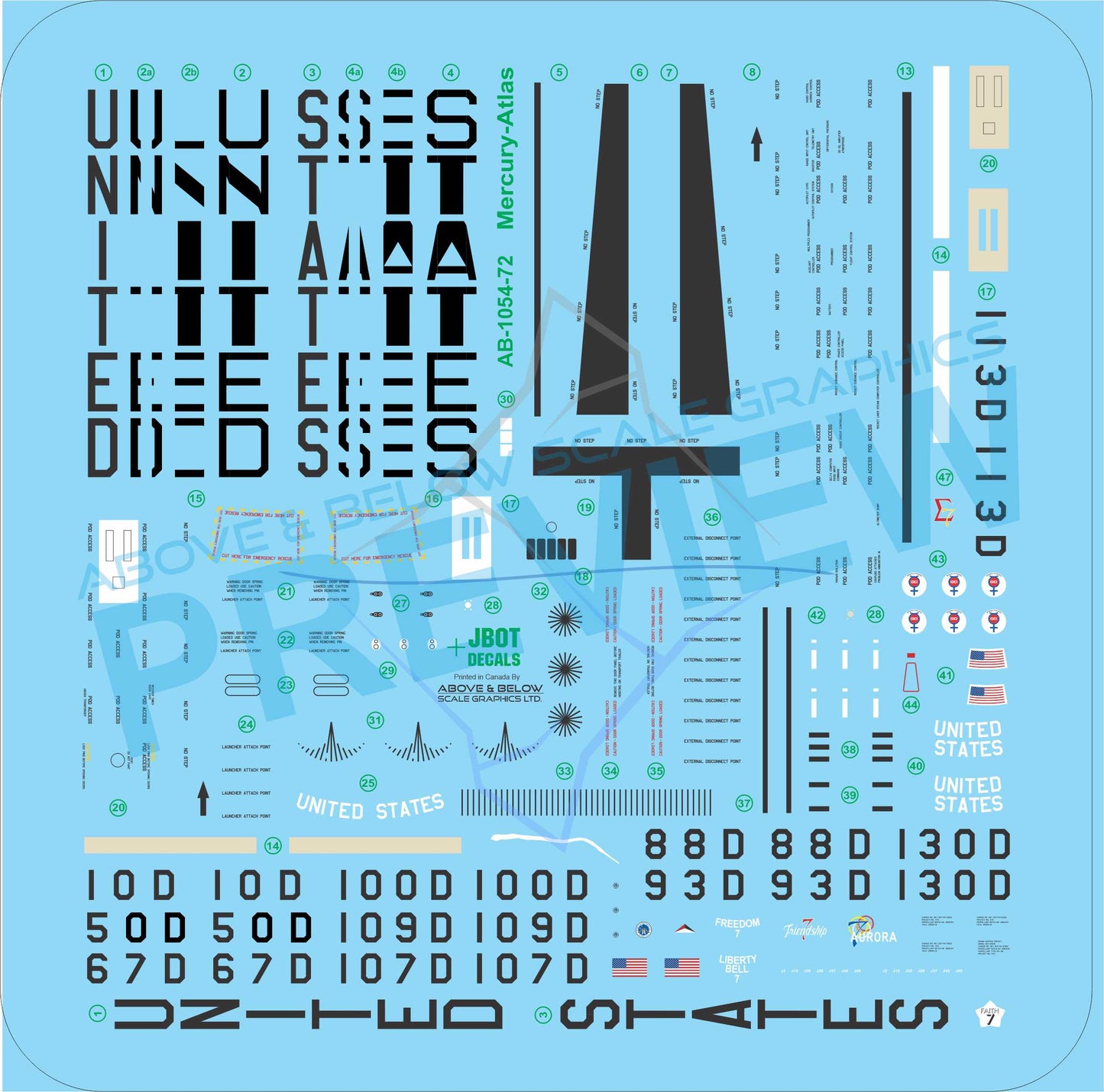 1054 - Mercury Atlas