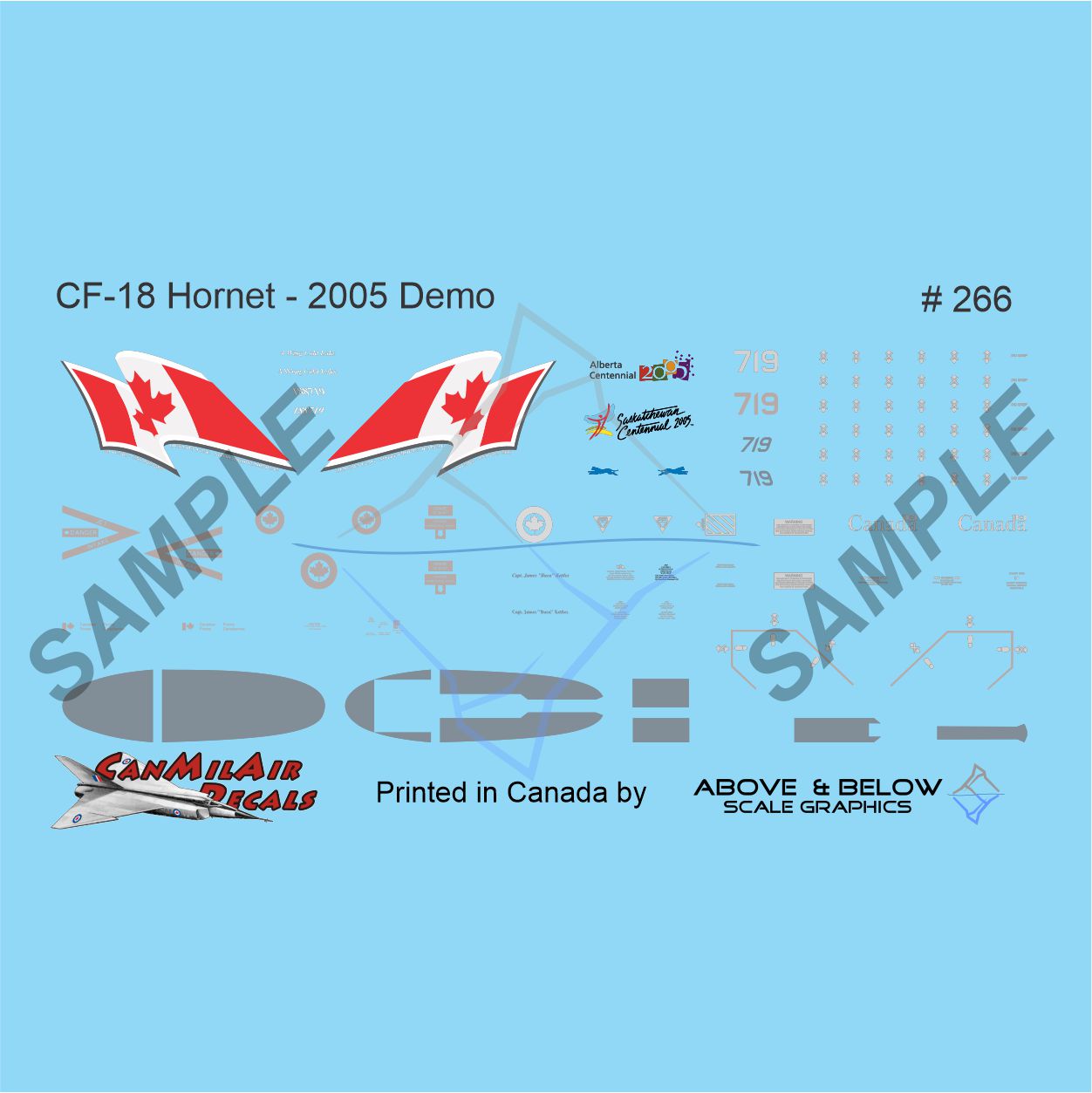 266 - McDonnell Douglas CF-188 Hornet - 2005 Demonstrator