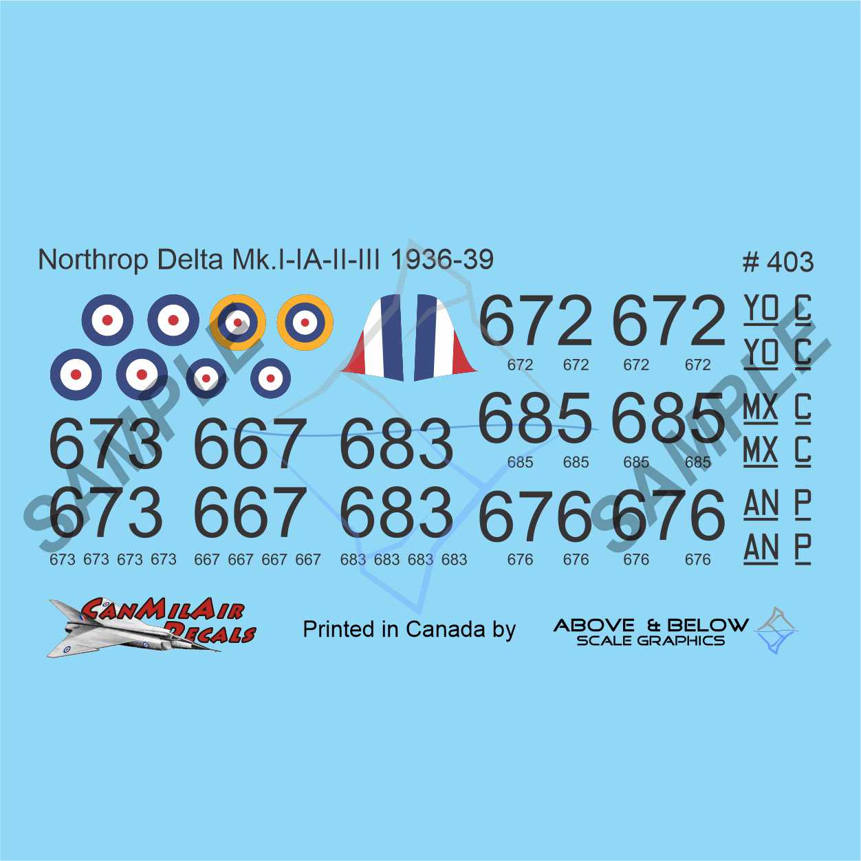 403 - Vickers Canada Delta (1936-39)