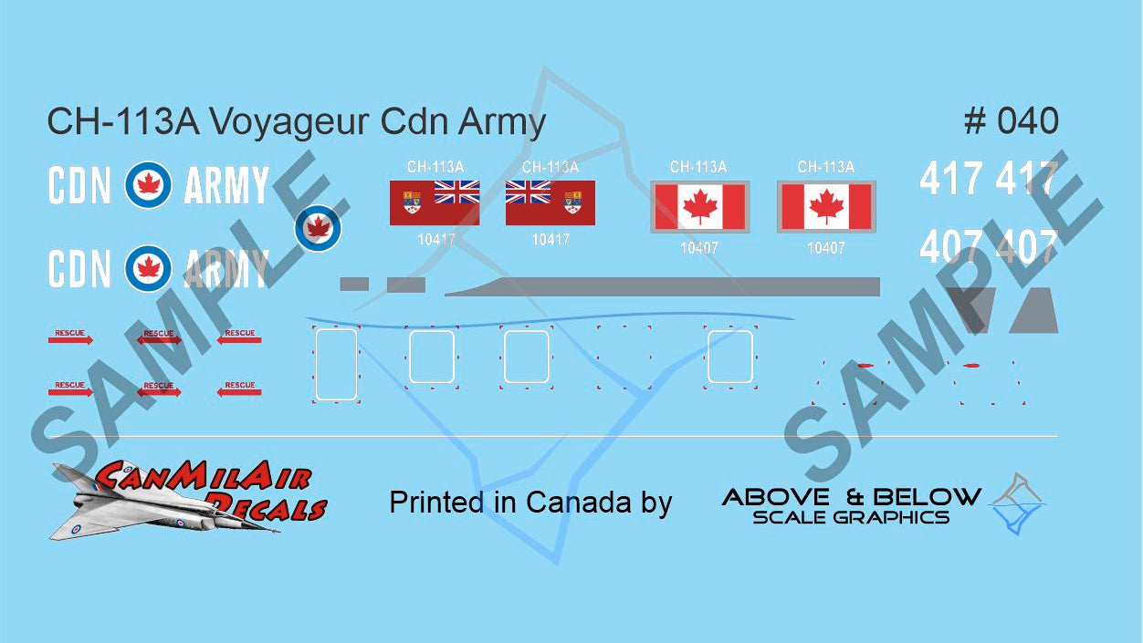 040 - Boeing Vertol CH-113A Voyageur - Canadian Army (1964-68)