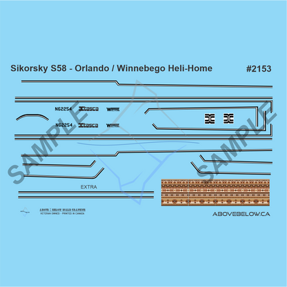 2153 - Sikorsky S58 / Orlando Winnebago Heli-Home