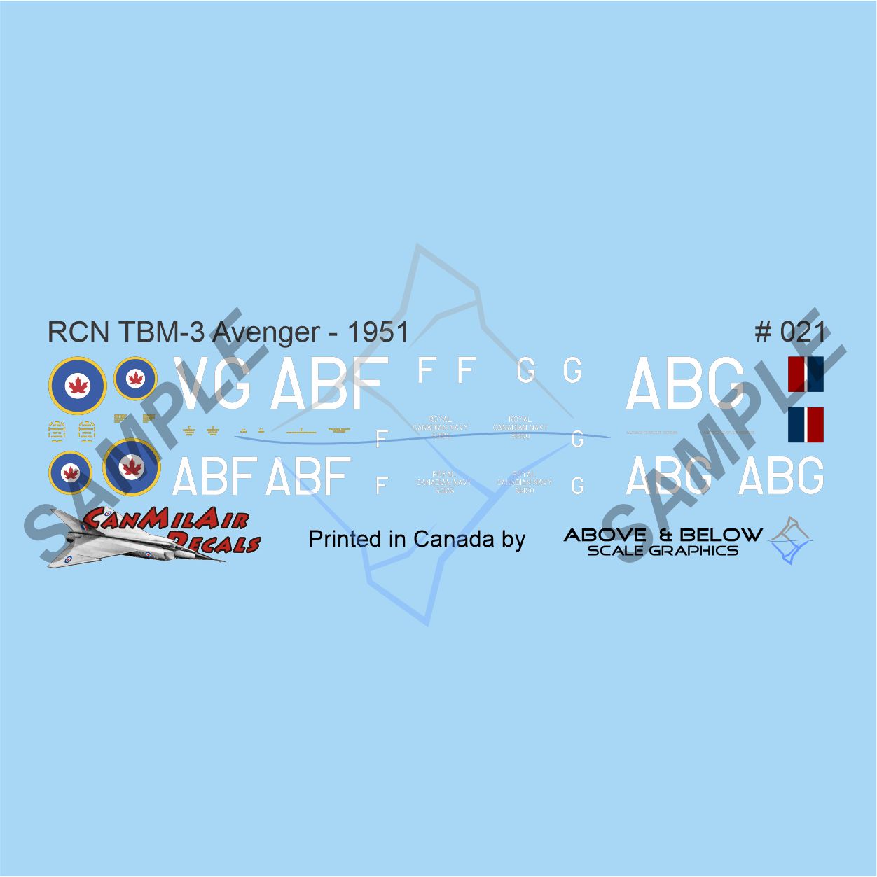 021 - Grumman Avenger - RCN (1951)