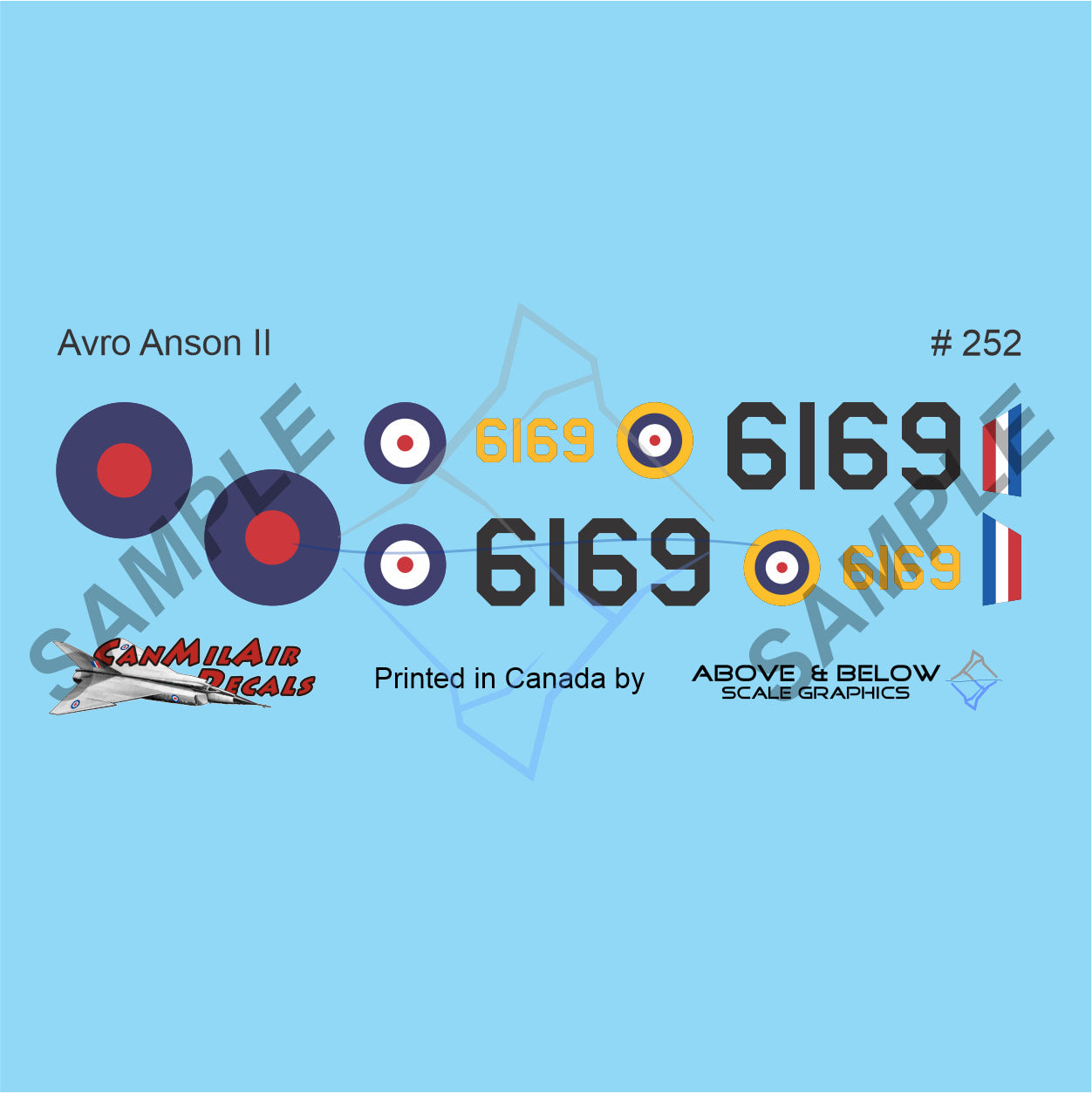 252 - Avro Anson Mk.II - BCATP Camo/Yellow