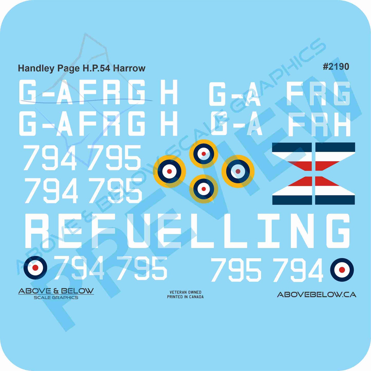 2190 - Handley Page HP54 Harrow - *WIF* Aerial Refuelling