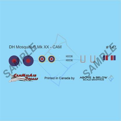 147 - DeHavilland DH.98 B Mk.XX Mosquito - CAM