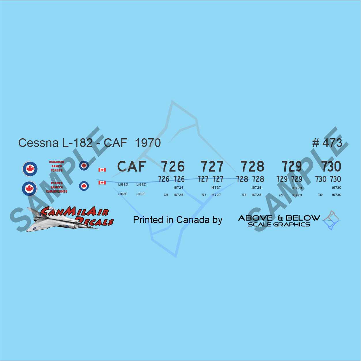 473 - Cessna CO-182 Skylane - CAF (1970)