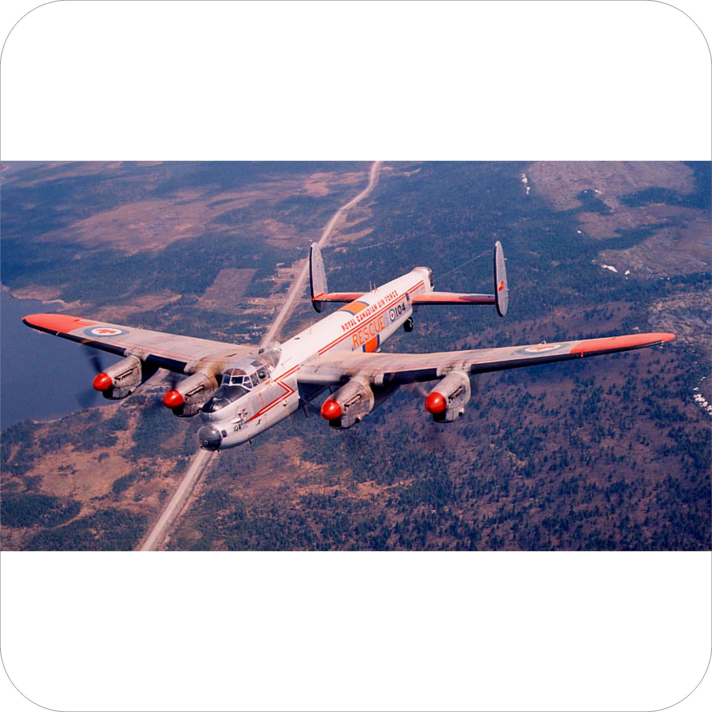 033 - Avro Lancaster B Mk. X - RCAF+3 SAR Markings (1961)