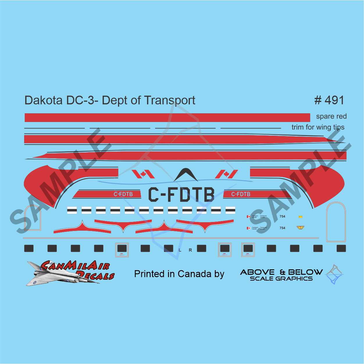 491 - Douglas DC-3 Dakota - Department of Transport