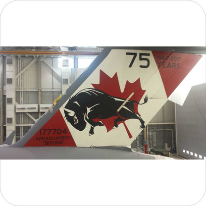 2030 - 429 Sqn 75th Anniversary Special Tail Art (A/C: 704)