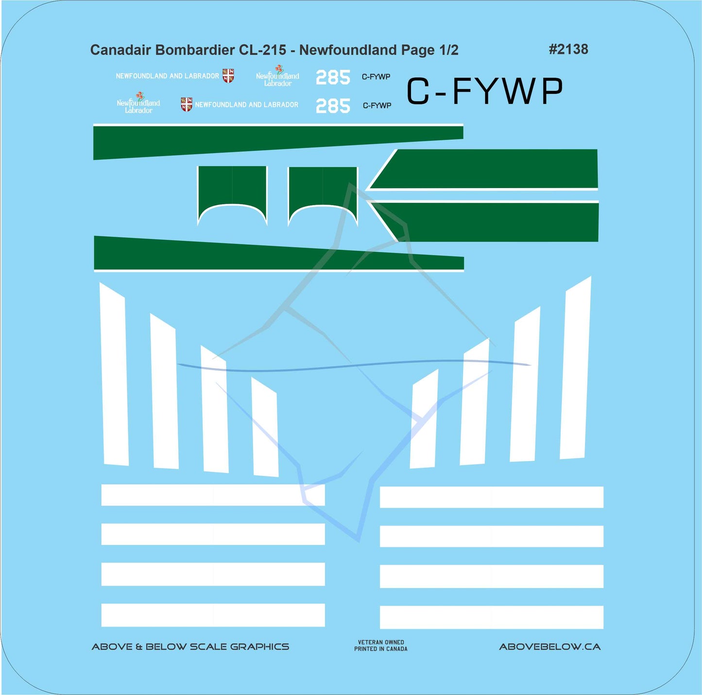 2138 - Canadair CL-215 Scooper - Newfoundland