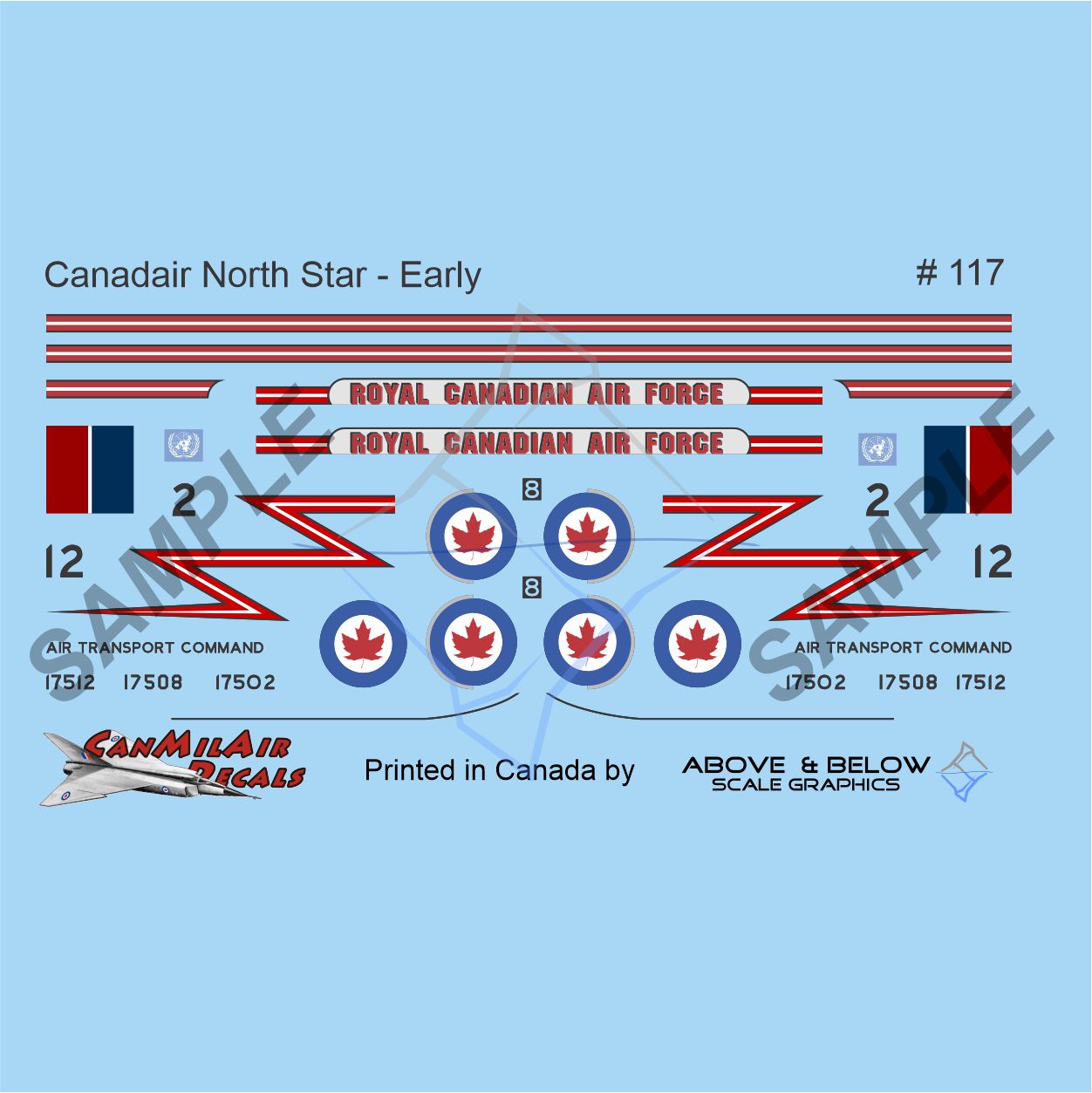 117 -  Canadair C-54 North Star -  Early and SAR Markings
