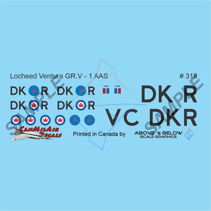 318 - Lockheed Ventura GR Mk V - 1 AAS (1948-50)