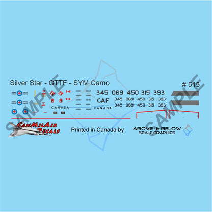 515 -Canadair CT-133 Silver Star - SYM - GTTT CFB Baden