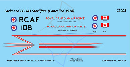 2003 - Lockheed CC-141 Starlifter