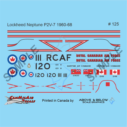 125- Lockheed P2V-7 Neptune - 405 Sqn (1960-1968)