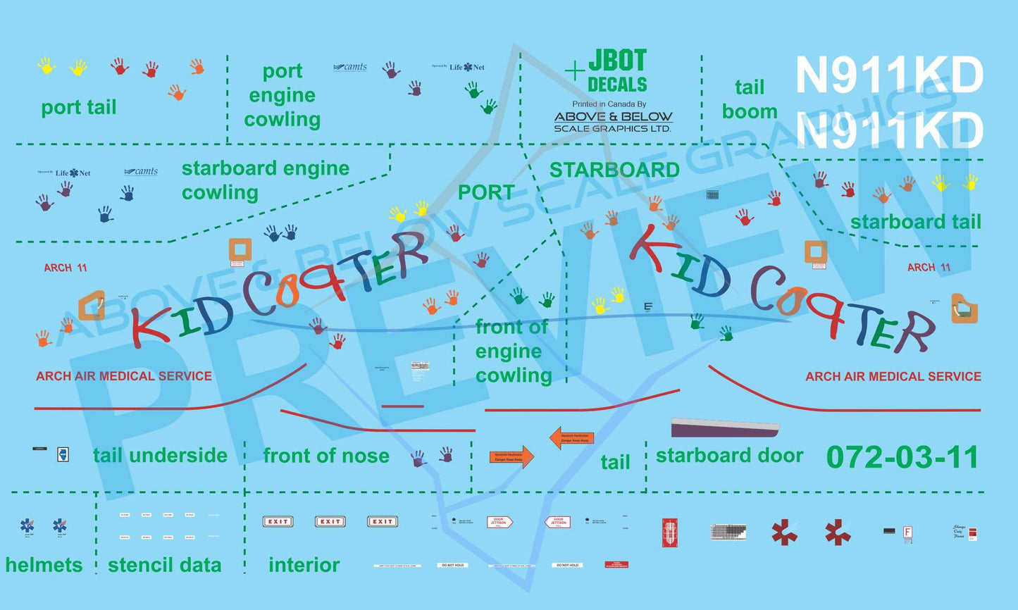 1018 - BK-117 - Kid Copter HEMS