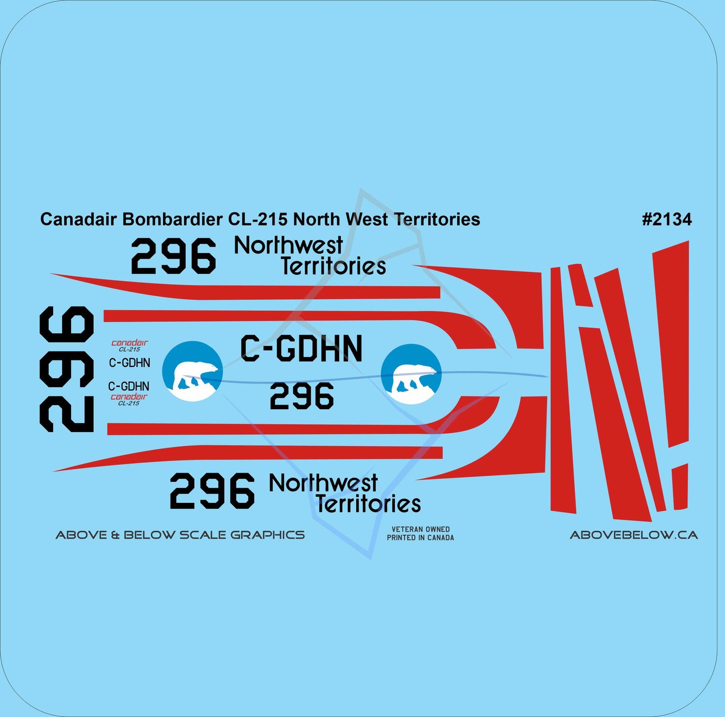 2134 - Canadair CL-215 Scooper - NWT