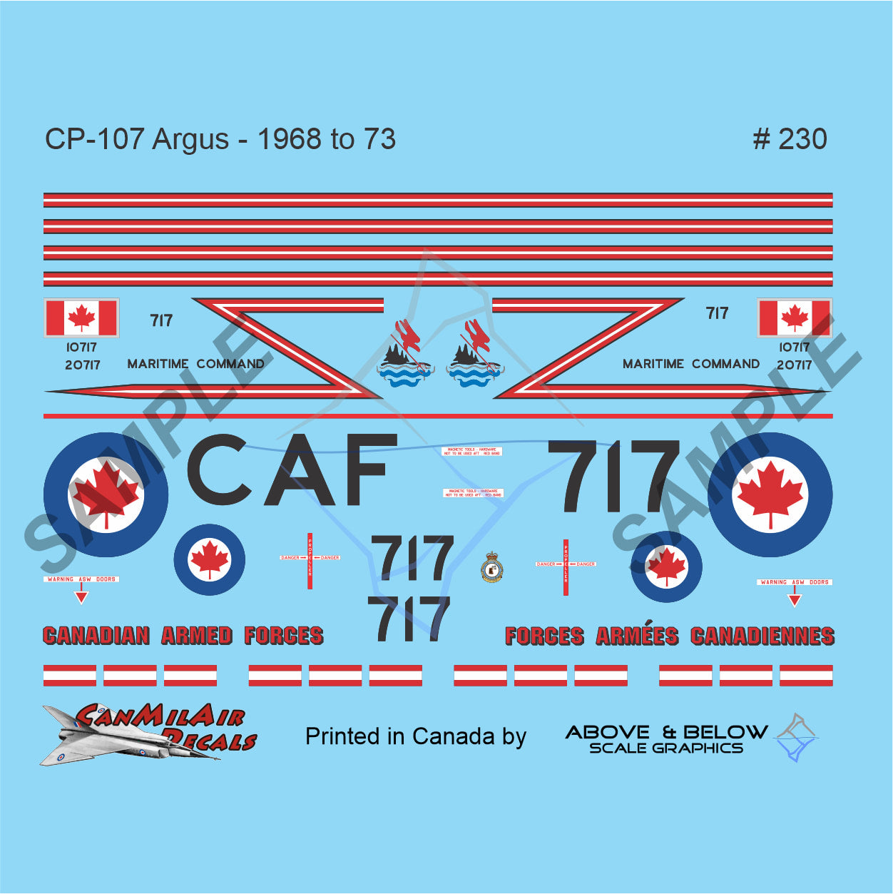 230 - Canadair CP-107 Argus (1968-73)