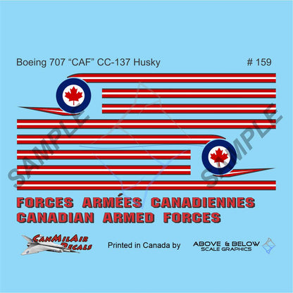 159 - Boeing CC-137 Husky - CAF Era Markings (1970-73)