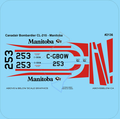 2136 - Canadair CL-215 Scooper - Manitoba