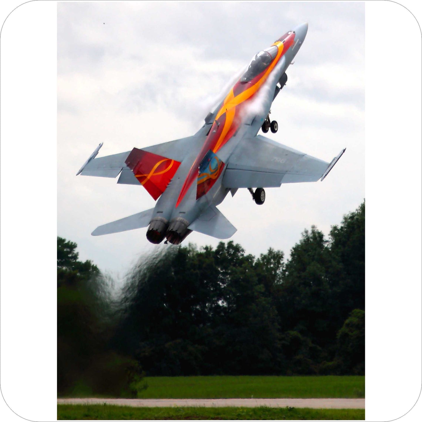 2056 - McDonnell CF-188 Hornet "Support Our Troops" 2011 Demonstrator