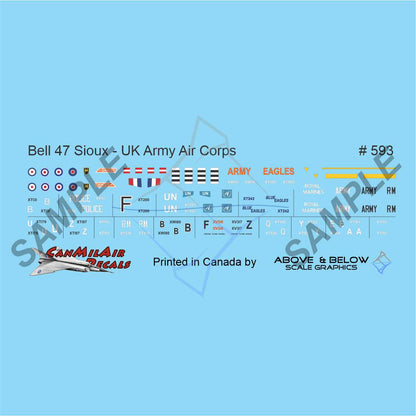 593 - Agusta-Westland AH-1 Sioux - HMRAAC & HMRM (1964-78)