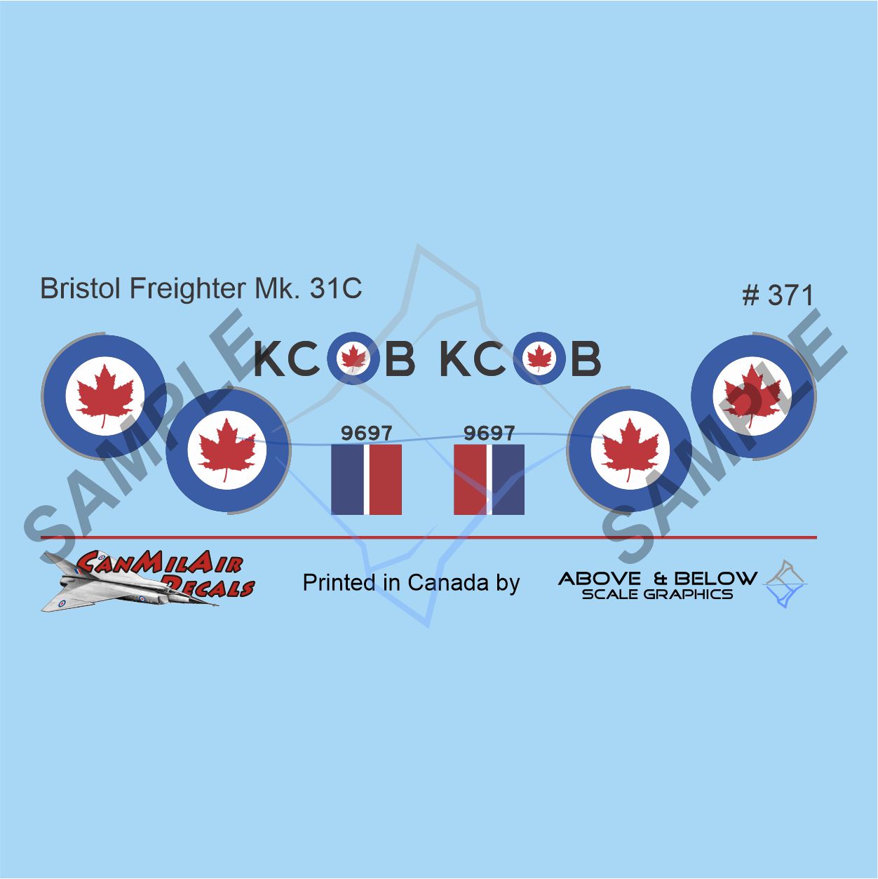 371 - Bristol Freighter Mk. 31C - 137TF (1952-53)