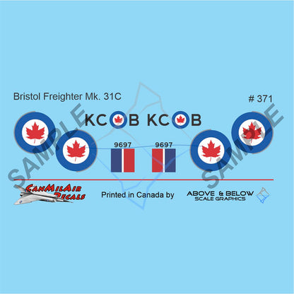 371 - Bristol Freighter Mk. 31C - 137TF (1952-53)