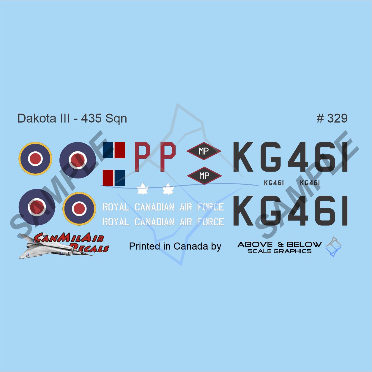 329 - Douglas Dakota III - 435 Sqn (1946)