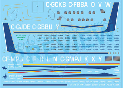 1025 - DeHavilland DHC-6 Twin Otter - RCMP