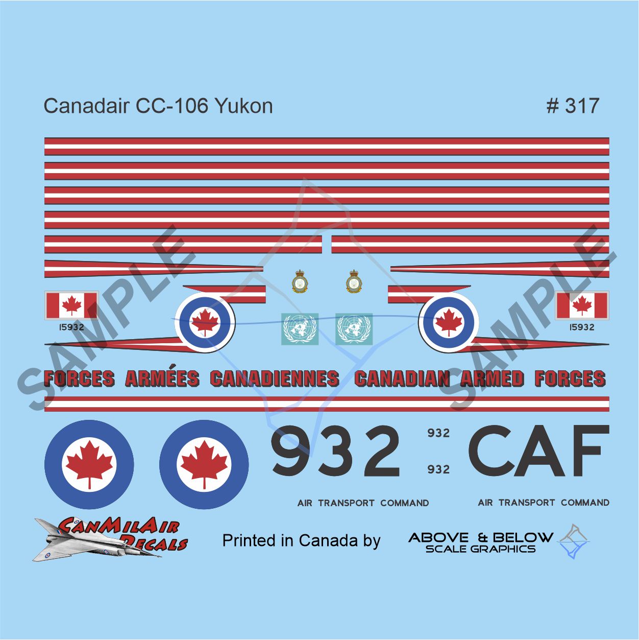 317 - Canadair CC-106 Yukon (1969) S/N: 15932