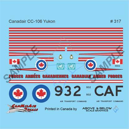 317 - Canadair CC-106 Yukon (1969) S/N: 15932