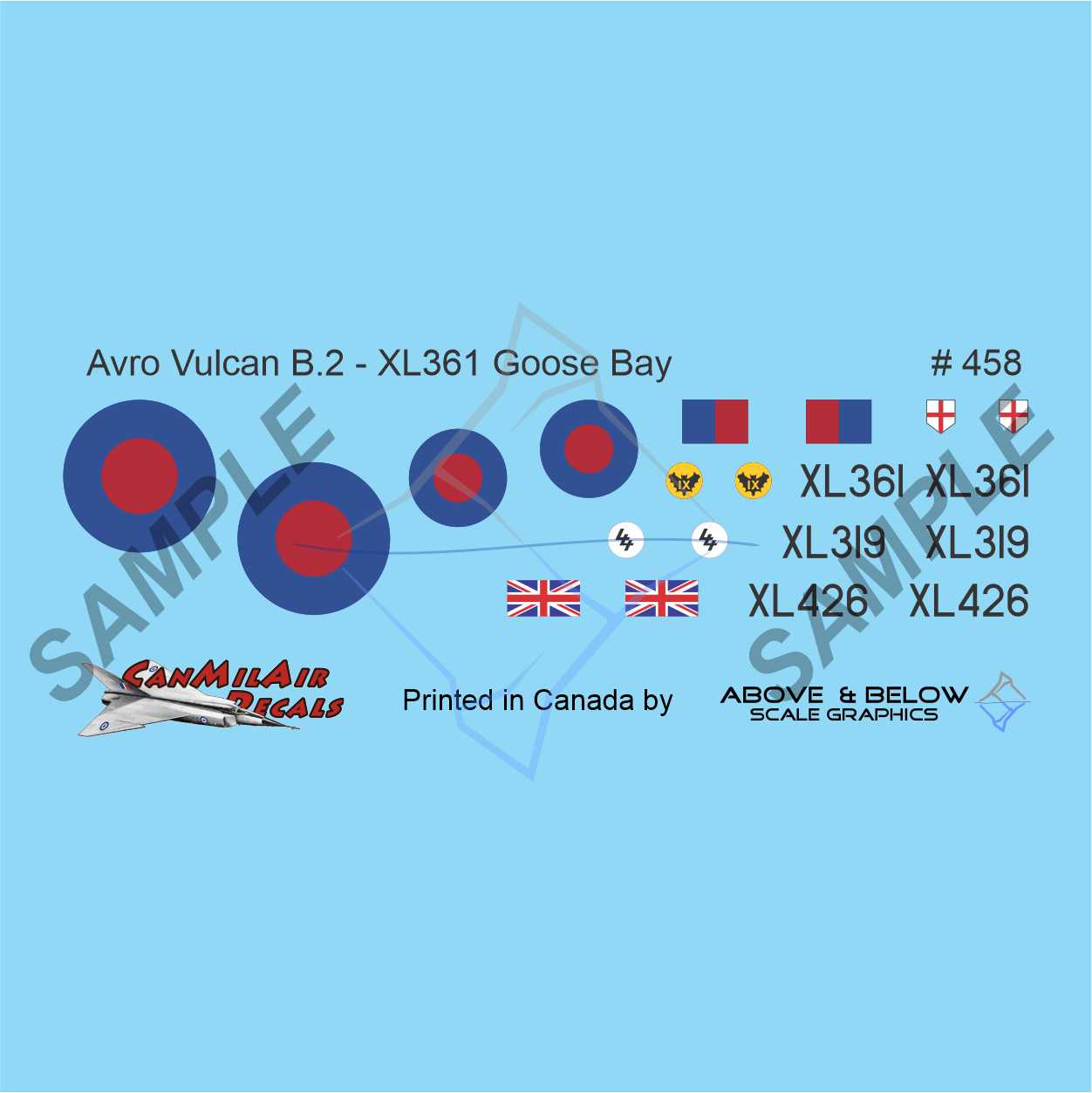458 - Avro Vulcan B.2 - RAF - Goose Bay NFLD