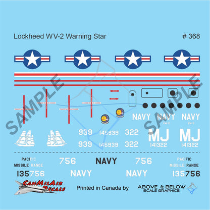 368 -  USN Lockheed WV-2 Warning Star "Willie Victor" (1956-61)