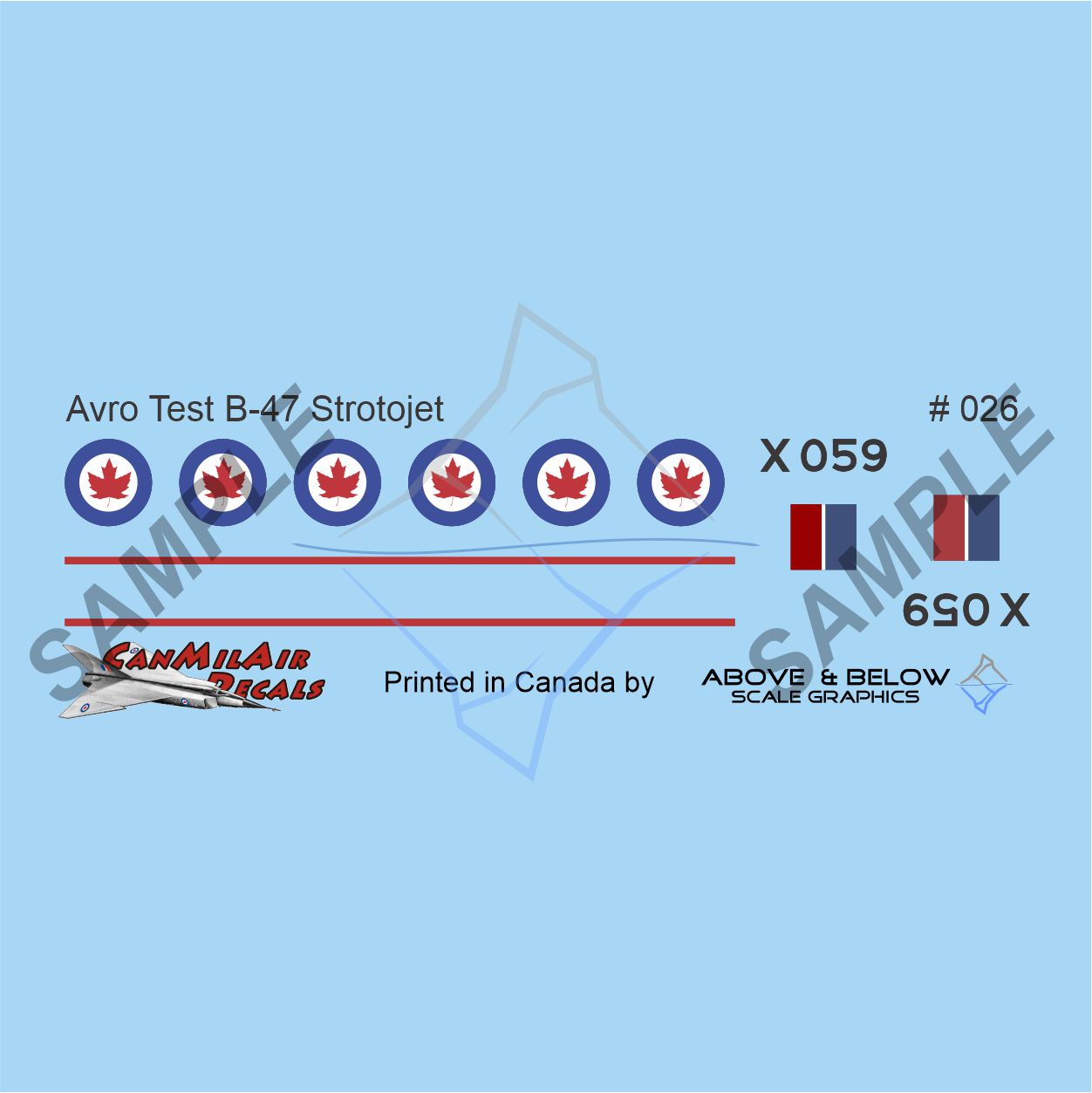 026 - Canadair CL-52 Boeing (B-74B Stratojet) - RCAF