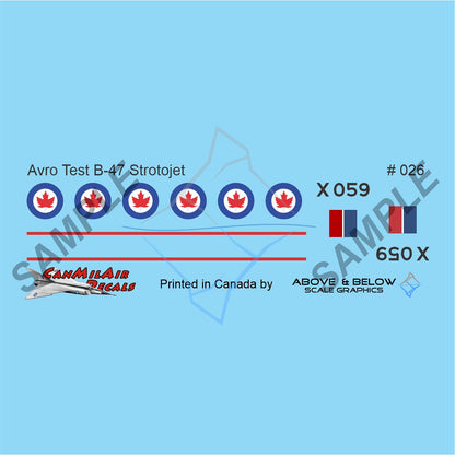 026 - Canadair CL-52 Boeing (B-74B Stratojet) - RCAF