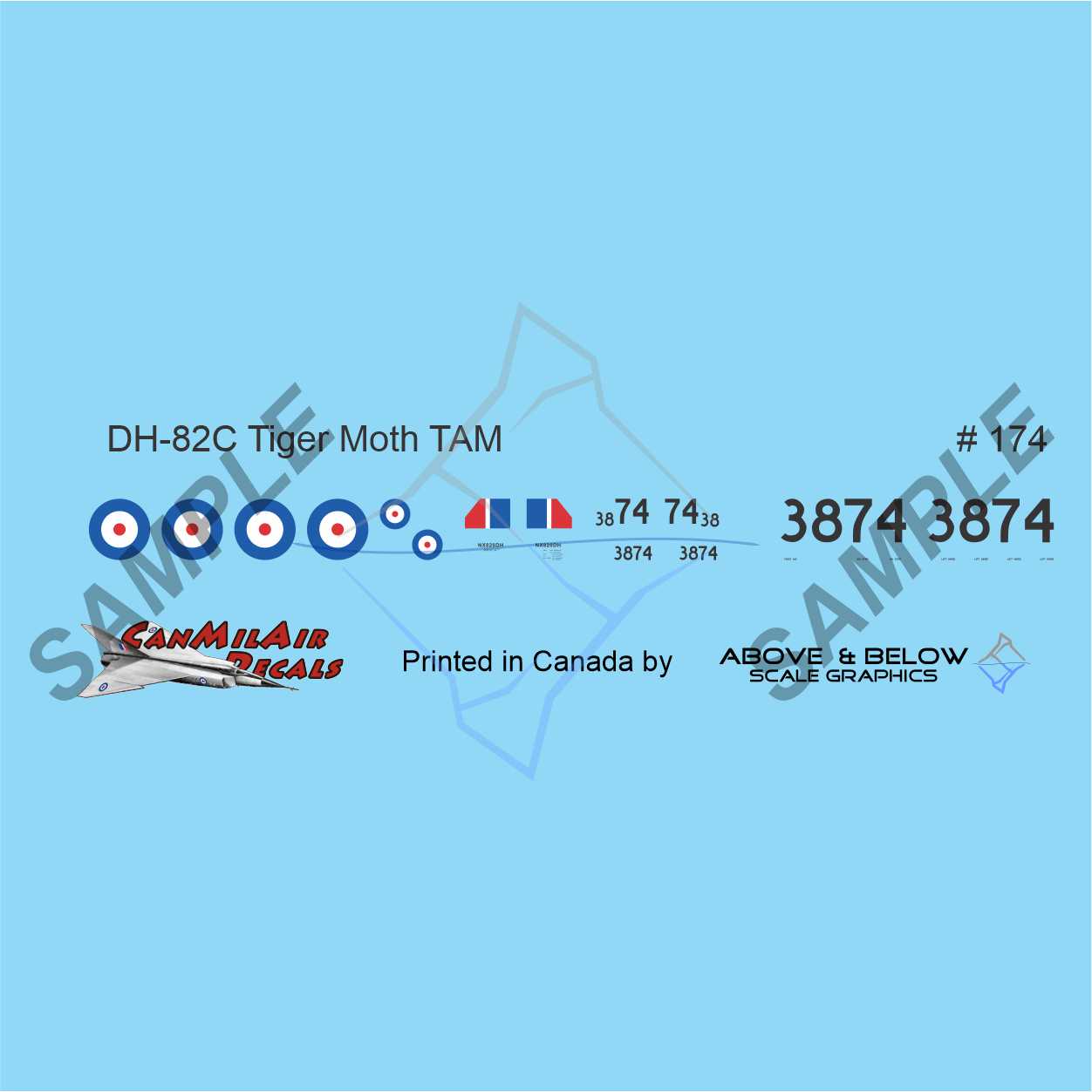 174 - DeHavilland Canada DH.82C Tiger Moth (1942-44)