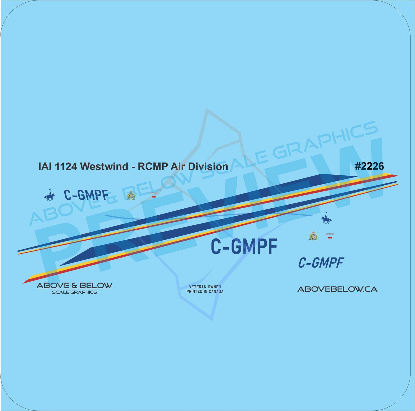 2226 - IAI-1124 Westwind - RCMP
