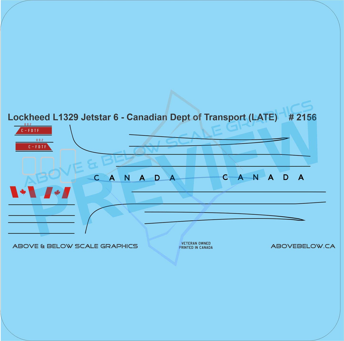 2156 - Lockheed L1329 Jetstar 6 - Canadian Department of Transport (LATE)