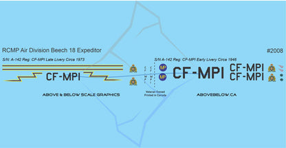 2008 - Beech 18 Expeditor - RCMP Air Division / Bomber Command Museum of Canada