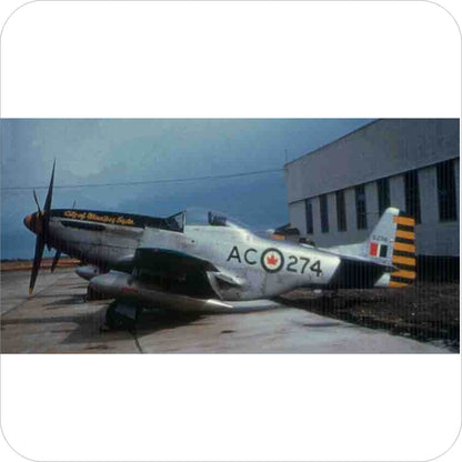 185 - North American P51D Mk.IV Mustang - 402 "City of Winnipeg" Squadron (1955)