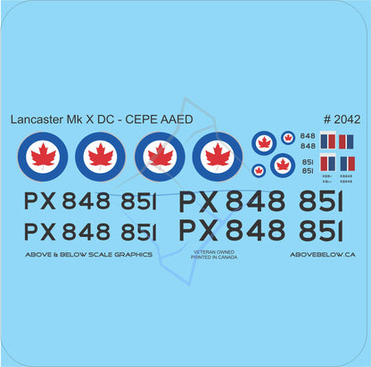 2042 - Avro Lancaster X.DC - CEPE Firebee Drone Controller