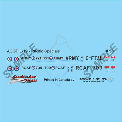 581 - Cessna L-19A/E Bird Dog - ACGP Pacific Region "Specials"