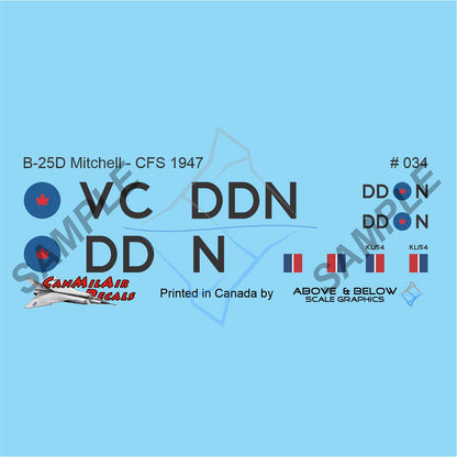 034 - North American B-25 Mitchell -  Central Flying School (1947)